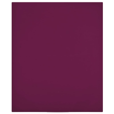 vidaXL bordó pamutdzsörzé gumis lepedő 160x200 cm lakástextília