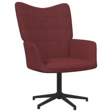 vidaXL bordó szövet pihenőfotel bútor