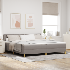 vidaXL Box Spring Ágy Mattress-szal & LED Top színű 200x200 cm Szövet ágy és ágykellék