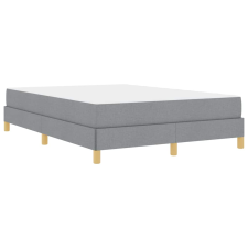 vidaXL Boxrugós ágy Taupe, Barna 140 x 190 cm Szövet, Mérnöki Fa (3398563) ágy és ágykellék