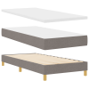 vidaXL Boxspring Ágy Matrac Készlettel Barna - 80x200 cm (3340182)