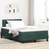 vidaXL Boxspring Ágy Matrac Szürke 120x200 cm Bársonyos