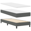 vidaXL Boxspring Ágy Matrac Vaskék 80x200 cm Szövet (3340053)