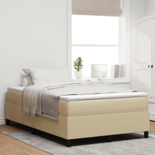 vidaXL Boxspring Ágy Világos Zöld Szürke Kis Dupla Corduroy Szövet ágy és ágykellék