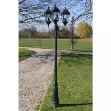 vidaXL Brighton Kültéri Lámpa 3-Karú 230 cm Sötétzöld/fekete kültéri világítás
