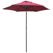 vidaXL burgundi vörös alumínium napernyő 200 x 211 cm kerti bútor