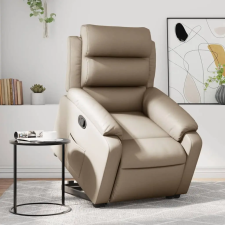 vidaXL cappuccino műbőr dönthető állófotel bútor
