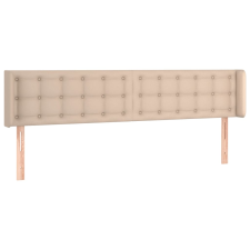 vidaXL cappuccino műbőr szárnyas fejtámla 203x16x78/88 cm (3118881) ágy és ágykellék
