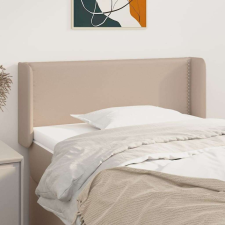 vidaXL cappuccino műbőr szárnyas fejtámla 83x16x78/88 cm ágy és ágykellék