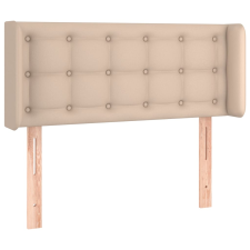 vidaXL cappuccino műbőr szárnyas fejtámla 83x16x78/88 cm (3118845) ágy és ágykellék