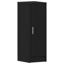 vidaXL Cipőszekrény Fekete Tölgy 32x35x92 cm Mérnöki Fa (862685) bútor