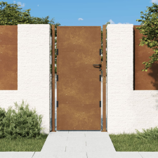 vidaXL corten acél kerti kapu 105 x 205 cm kerti bútor