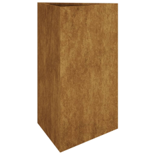vidaXL corten acél kerti növénytartó 50x43x75 cm (824547) kerti tárolás