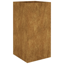 vidaXL corten acél növénytartó 40x40x80 cm (824524) kerti tárolás
