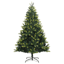 vidaXL csuklópántos műkarácsonyfa állvánnyal 120 cm (356760) műfenyő