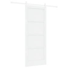 vidaXL Csúszó Ajtó Felszerelés Fehér 83x202 cm Keményfa Fenyő (3333225) nyílászáró