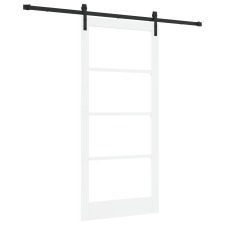 vidaXL Csúszó Ajtó Hardver Készlet 'ORKDAL'Fehér 93x202 cm (3331980) nyílászáró