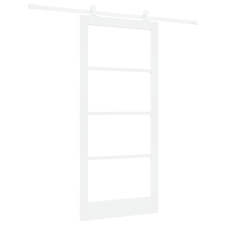 vidaXL Csúszó Ajtó Hardver Készlet "ORKDAL" Fehér 93x202 cm (3332148) nyílászáró
