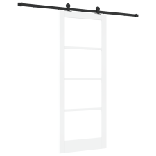 vidaXL Csúszó ajtó hardver készlettel 'ORKDAL'Fehér 83x211 cm (3332140) nyílászáró