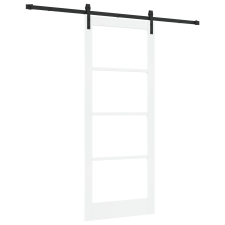vidaXL Csúszó Ajtó Hardver Készlettel 'ORKDAL'Fehér 86x211 cm (3331978) nyílászáró