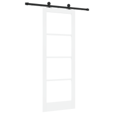vidaXL Csúszóajtó alkatrész készlettel 'ORKDAL'Fehér 78x211 cm (3332106) nyílászáró