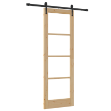 vidaXL csúszóajtó hardver készlettel "ORKDAL" 73.5x211 cm (3332437) építőanyag