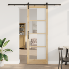 vidaXL Csúszóajtó hardver készlettel 'ORKDAL'83x232 cm nyílászáró
