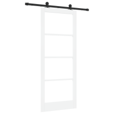 vidaXL csúszóajtó hardver szett "ORKDAL" Fehér 86x211 cm (3332118) nyílászáró