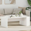  vidaXL Dohányzóasztal Fehér 95 x 50 x 34 cm Faanyag