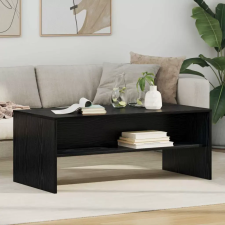  vidaXL Dohányzóasztal Fekete tölgy 100 x 50 x 40 cm Faanyag bútor
