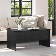 vidaXL Dohányzóasztal Musta tammi 102 x 50,5 x 46,5 cm Faanyag bútor