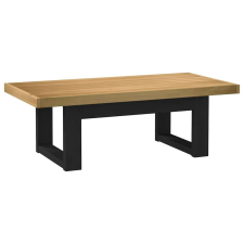 vidaXL dohányzóasztal NOAIN U alakú lábak 120x60x40cm tömör fa fenyőfa bútor