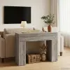 vidaXL Dohányzóasztal Szürke Sonoma 102 x 35 x 75 cm Szerelt Fa