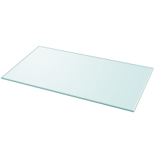 vidaXL edzett üveg asztallap téglalap alakú 1200 x 650 mm bútor