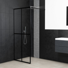 vidaXL Edzett üveg zuhanyfal 100 x 195 cm fürdőszoba kiegészítő