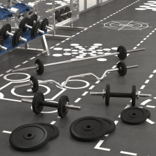 vidaXL egykezes és kétkezes súlyzók súlytárcsákkal 120 kg kézisúlyzó