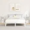  vidaXL Éjjeli asztal fiókkal 2 pcs Fehér 30,5 x 27 x 59,5 cm Faanyag