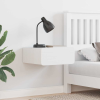vidaXL Éjjeli asztal fiókkal Fehér 39 x 34 x 16.5 cm Tömör fenyőfa