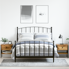 vidaXL Éjjeli Asztalok 2 db Régi Fa 40x42x45 cm Műgyanta bútor