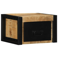 vidaXL Éjjeli szekrény 40x35x25 cm tömör durva fa mangó bútor