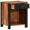 vidaXL Éjjeli Szekrény 40x35x50 cm Tömörfa Akác (4019634)