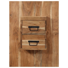 vidaXL Éjjeli szekrény 60x32x80 cm tömör akácfa (4017529) bútor