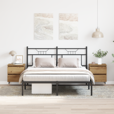 vidaXL Éjjeli szekrények 2 db Kézműves tölgy 40x35x50 cm Műzott anyag bútor