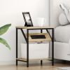 vidaXL Éjjeli Szekrények 2 pcs sonoma tölgy 38 x 30 x 48 cm Faanyag
