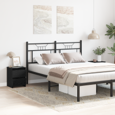 vidaXL Éjjeli szekrények fiókokkal 2 db Fekete tölgy 30x30x40 cm bútor