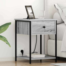 vidaXL Éjjeliszekrény 2 pcs Szürke sonoma 42 x 41 x 56 cm Faanyag bútor