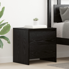 vidaXL Éjjeliszekrény Musta tammi 45 x 34 x 44.5 cm Faanyag bútor