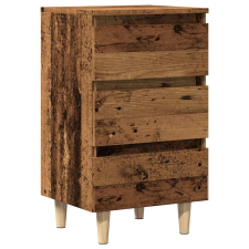 vidaXL éjjeliszekrény Régi fa 40x35x69 cm Gépelt fa (856420) bútor