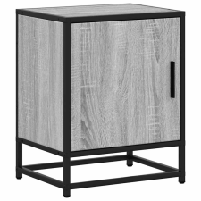 vidaXL éjjeliszekrény szürke Sonoma 40x31x50 cm Gépi fa és fém (848715) bútor