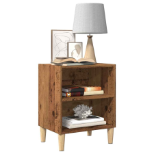 vidaXL éjjeliszekrények 2 db Régi fa 40x30x50 cm Gépesített fa bútor